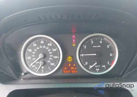 2007 BMW 650I из США, поврежденный, VIN WBAEK13547CN82672